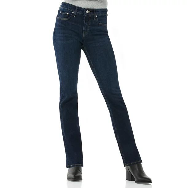 Free Assembly Women's Essential Mid-Rise Bootcut Jeans | Walmart (US)