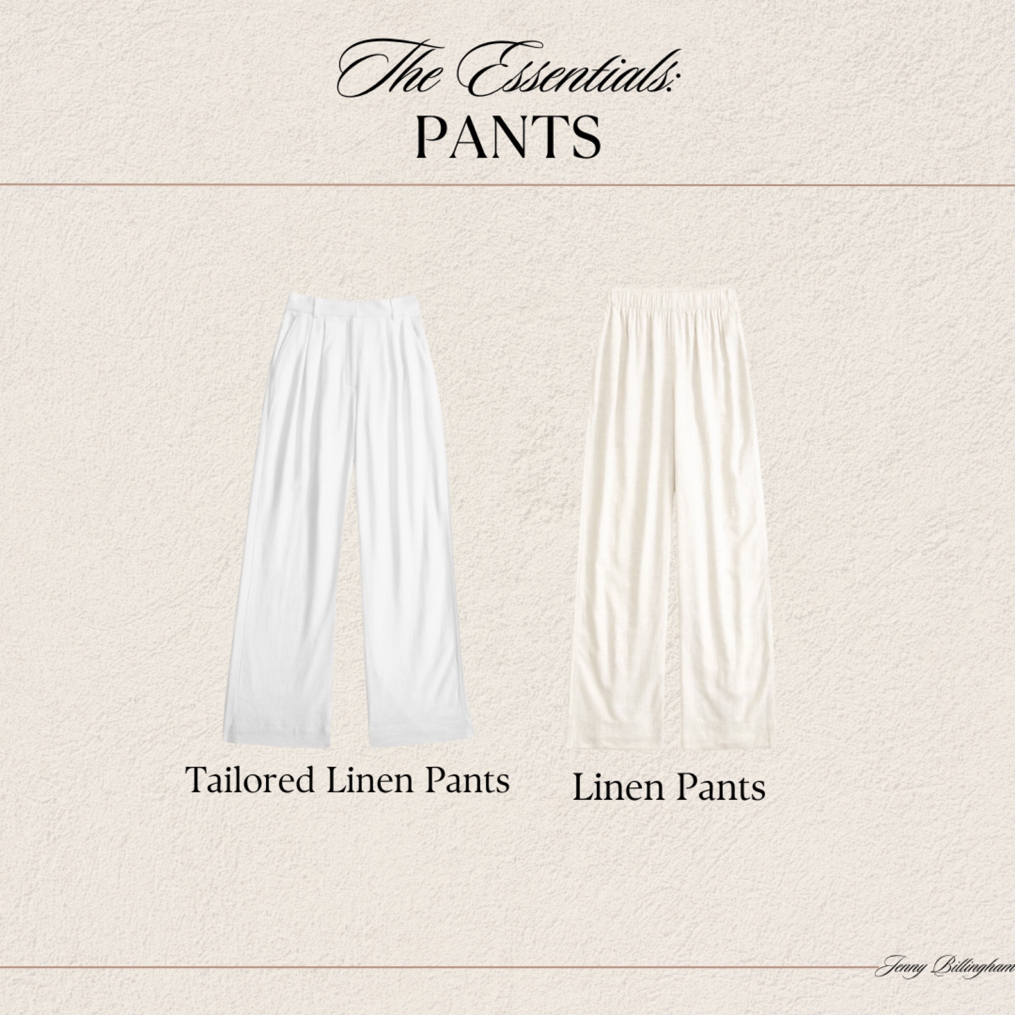 Summer capsule wardrobe guide 2024: the essential pants

#LTKStyleTip #LTKFindsUnder100 #LTKFindsUnder50