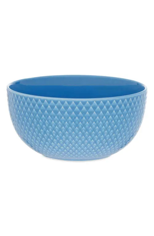 Lyngby Porcelaen Rhombe Color Bowl in Blue at Nordstrom | Nordstrom