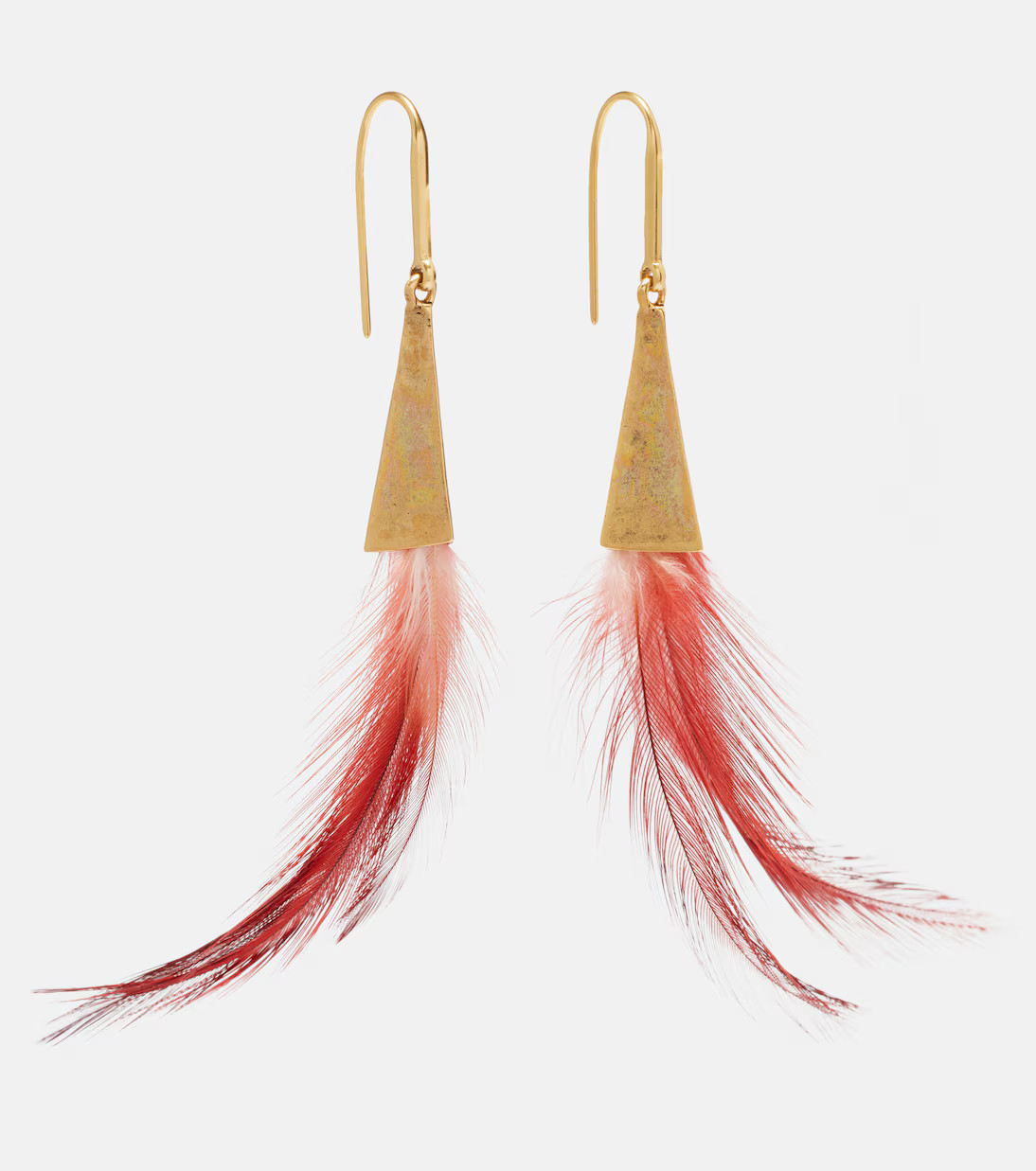 Feather pendant earrings | Mytheresa (US/CA)