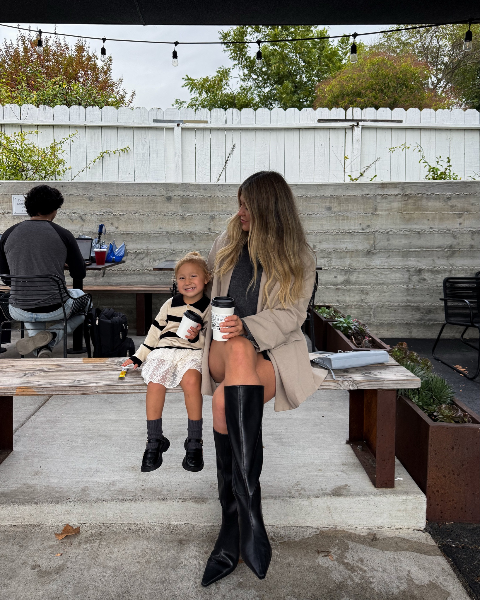 Knee high boots on trend this fall + winter! Love the pointy toe and comfy wide heel! Reminds me of the Coperni bridge cowboy boots only more affordable! True to size! 

#LTKShoeCrush #LTKStyleTip