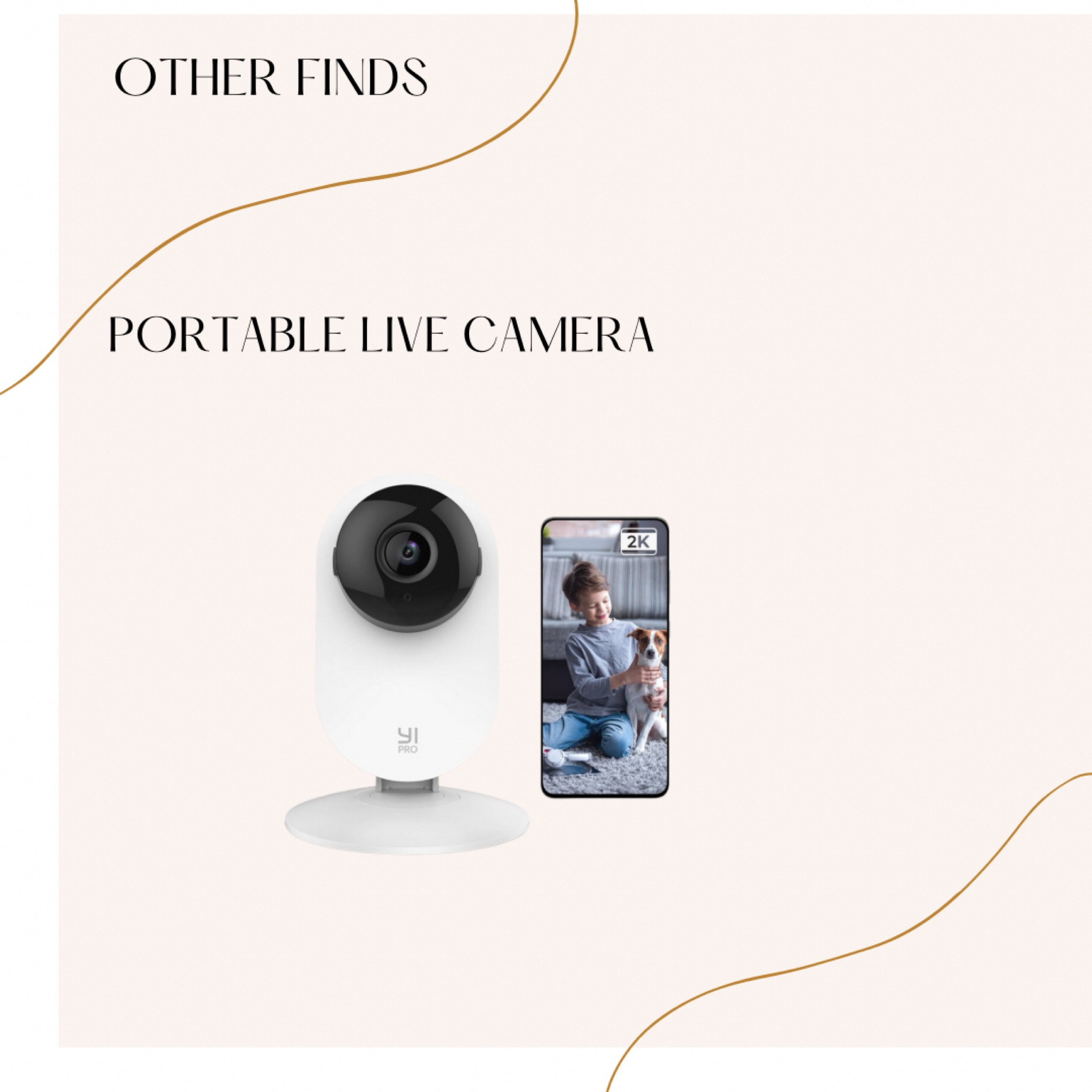  Portable indoor camera monitoring  

#LTKcanada #LTKsale