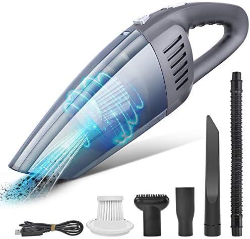 Handheld Vacuum Cordless 8Kpa Strong Suction Powered by Li-ion Battery Rechargeable Quick Charge ... | Amazon (US)