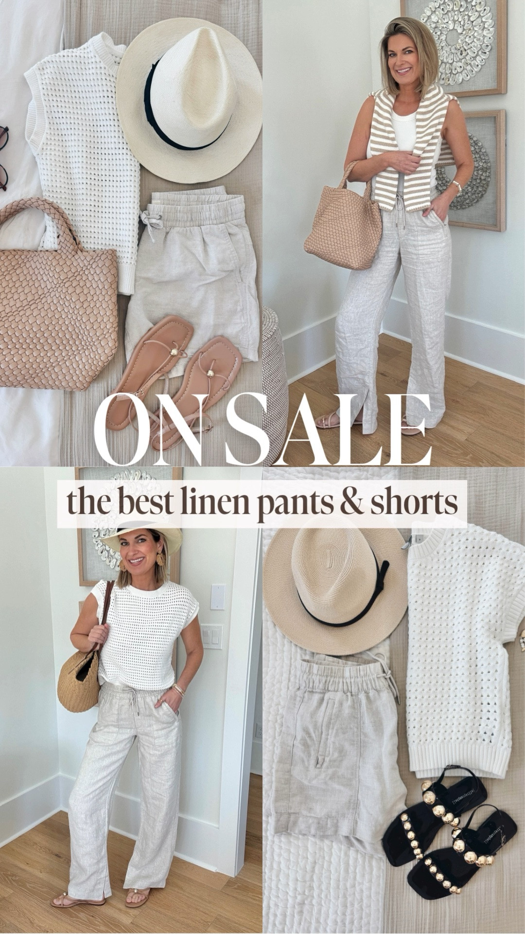The GOAT of linen pants. I live at the beach full time so I’ve tried many and these wash and wear BY FAR the best. Also come in a shorts version that I love. The inseam length is perfect. Both are on sale this weekend! I’m 5’11” and have XS tall in the pants and small in the shorts.

#LTKSaleAlert #LTKTall #LTKTravel