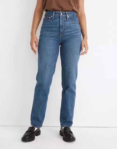 The Curvy Perfect Vintage Straight Jean in Mayfield Wash | Madewell