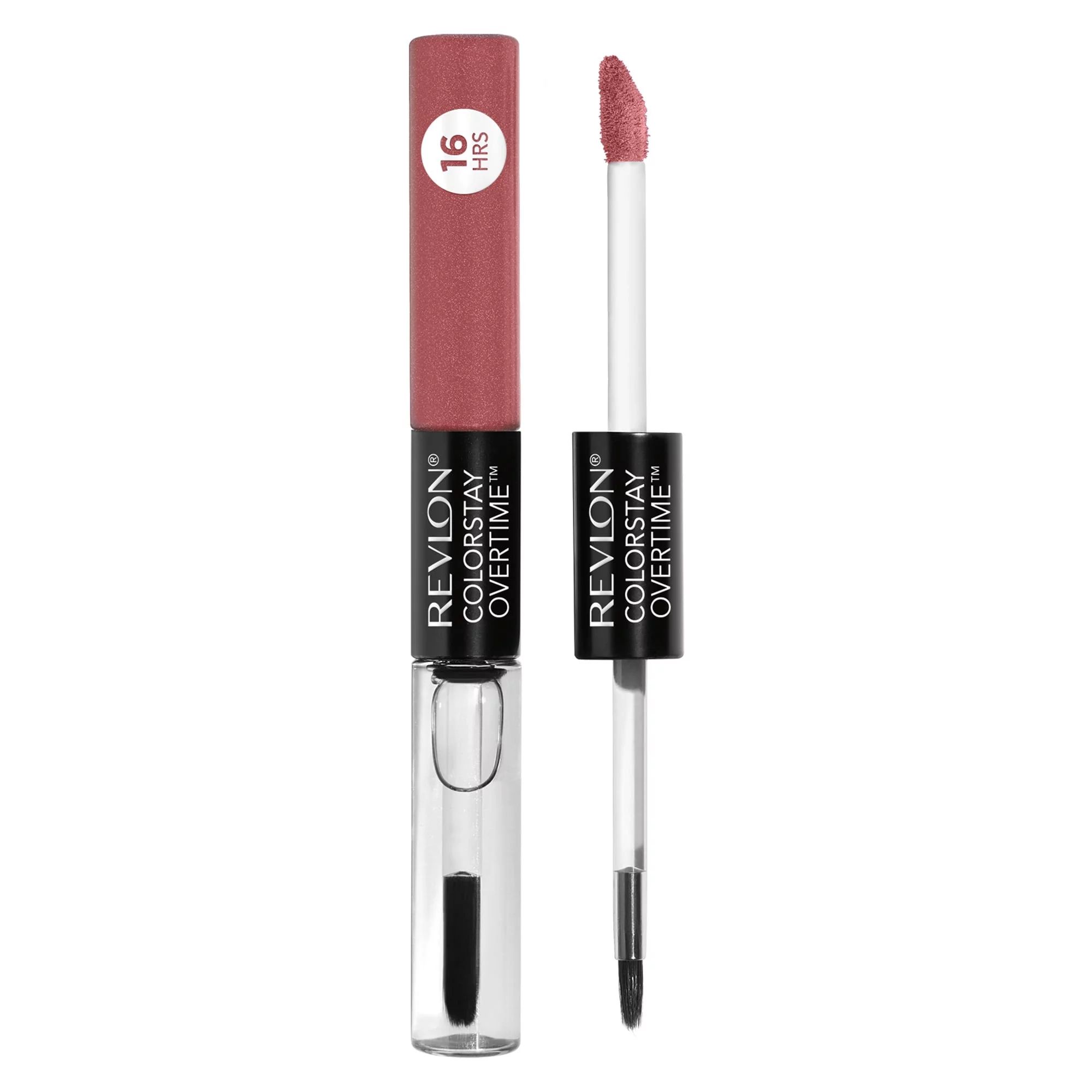 Revlon ColorStay Overtime Moisturizing Gloss Lipstick with Vitamin E, 350 Bare Maximum - Walmart.... | Walmart (US)
