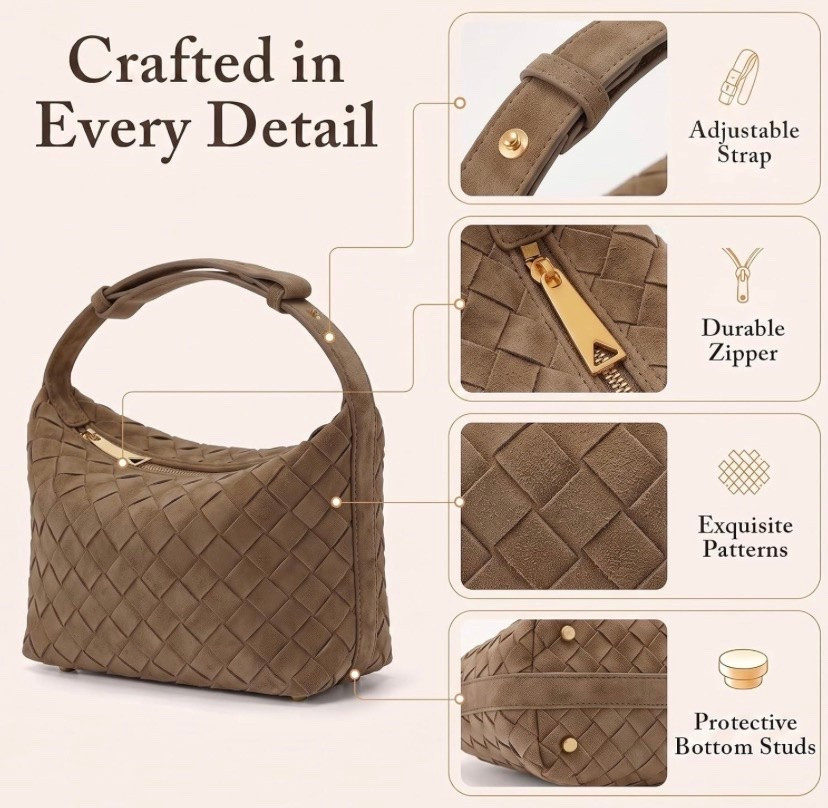 Bottega inspired bag under $35 

#handbag #bag #dupe #bottega #amazon

#LTKootd #LTKgrwm #LTKWorkwear