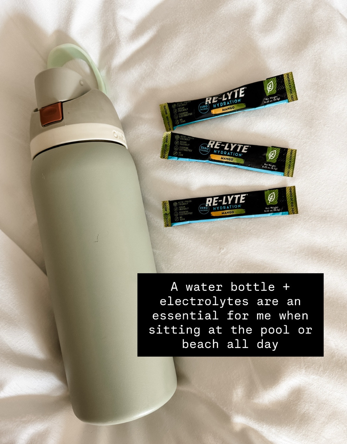 Chris & I both drink these electrolytes and have been for years! We love them! My favorite flavor is the mango!

Loverly Grey, electrolytes, water, water bottle, Owala, beach finds 

#LTKselfcare