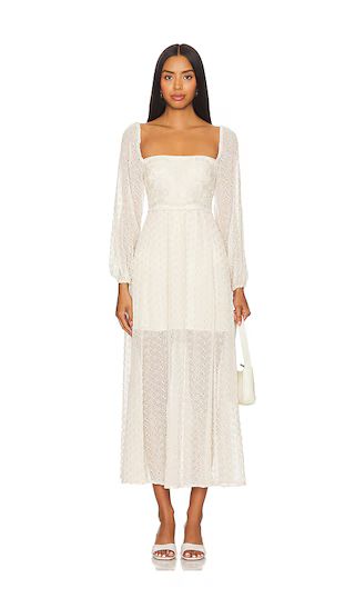 Malina Maxi Dress in Tea | Revolve Clothing (Global)