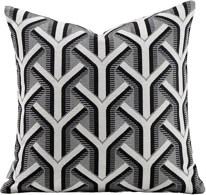 Croker Horse Premium Throw Pillow Covers 20x20 Inches - Artistic Y Pattern Branch Chenille Jacqua... | Amazon (US)