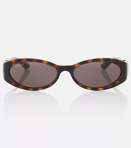Interlocking G oval sunglasses | Mytheresa (UK)