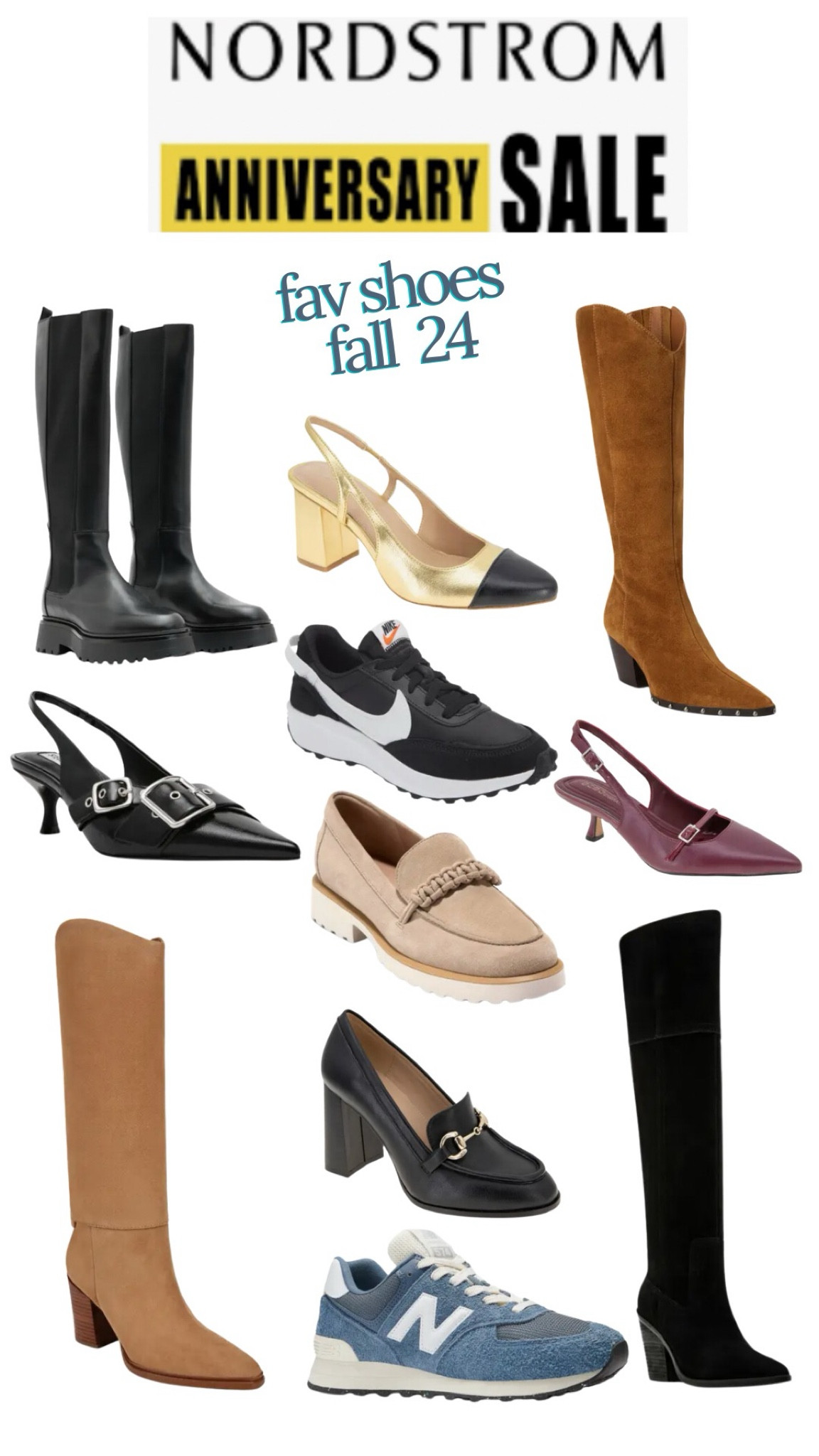 I scoured through the Nordstrom anniversary sale fall 2024 collection and these here are some of my favorite styles  that I saw. I would start shopping now because things are already selling out. Happy shopping!

#fallshoes #boots #nordstromsale 

#LTKSaleAlert #LTKxNSale #LTKShoeCrush