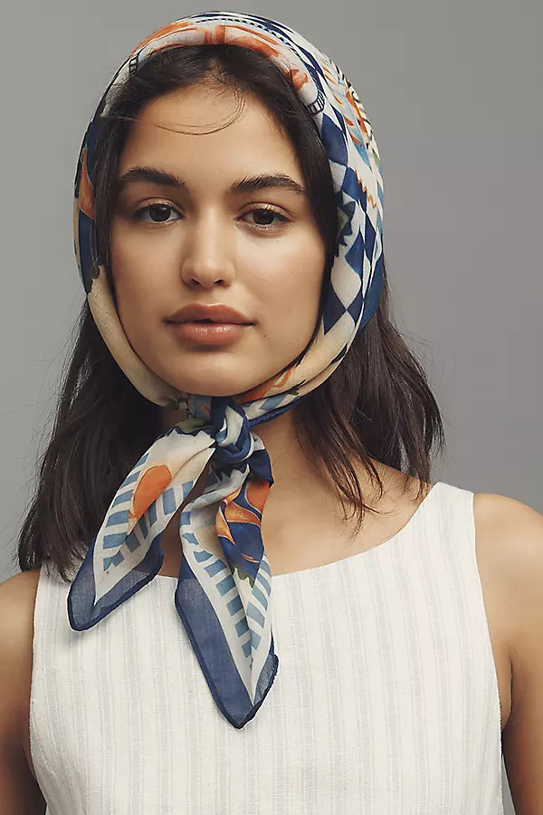 Fruit Stand Head Scarves, Set of 2 | Anthropologie (US)