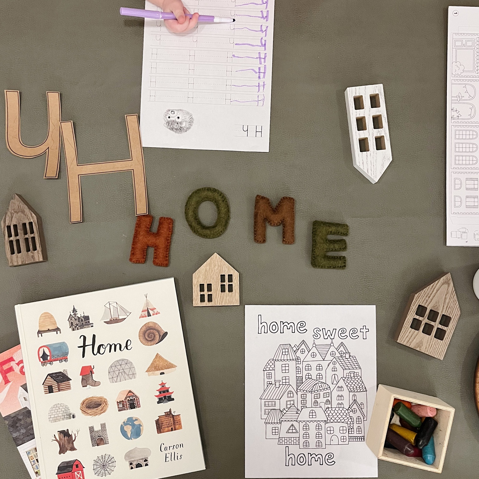 Home sweet home. 🏡 