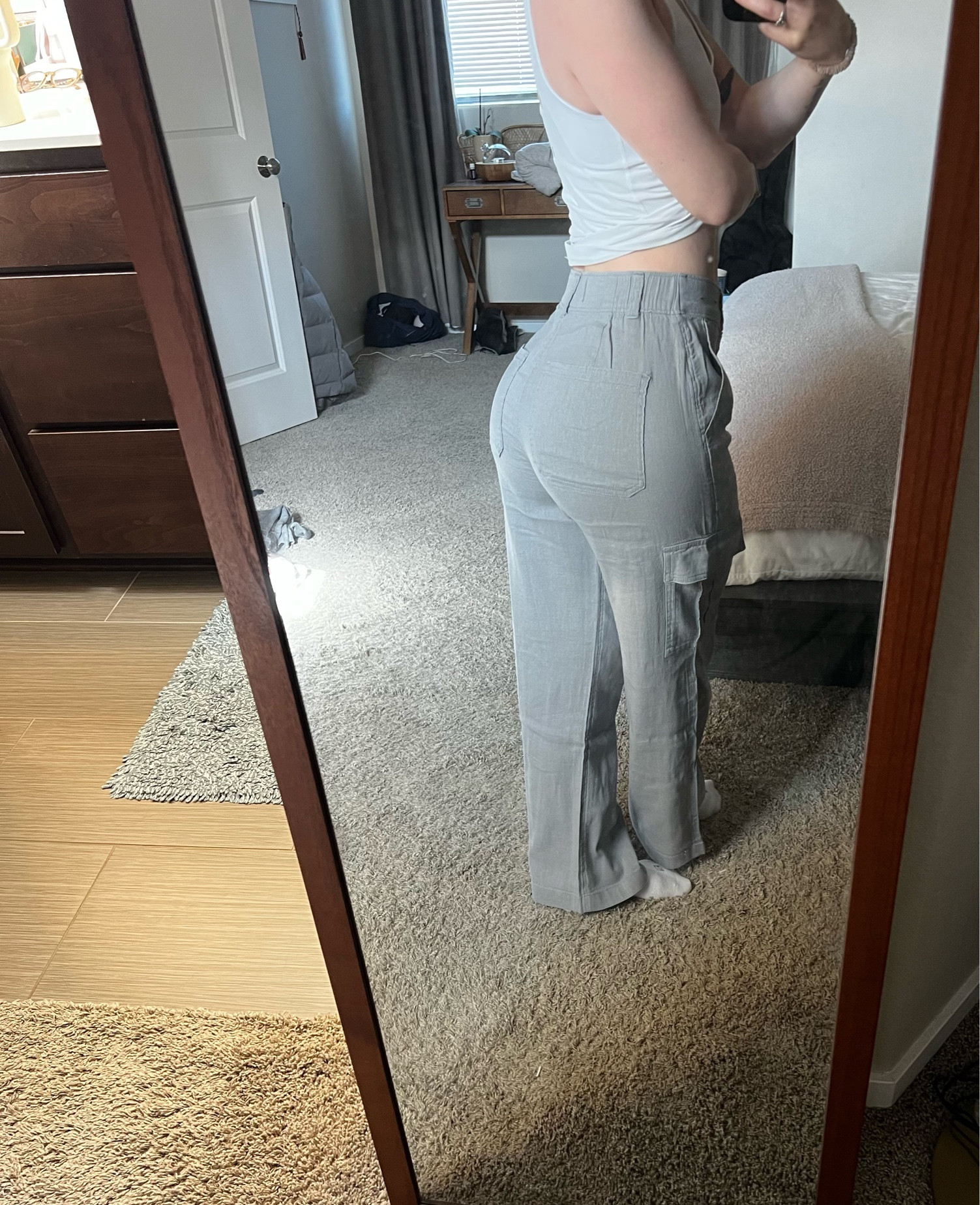 Ultra High-Rise Drapey Cargo Pants curated on LTK