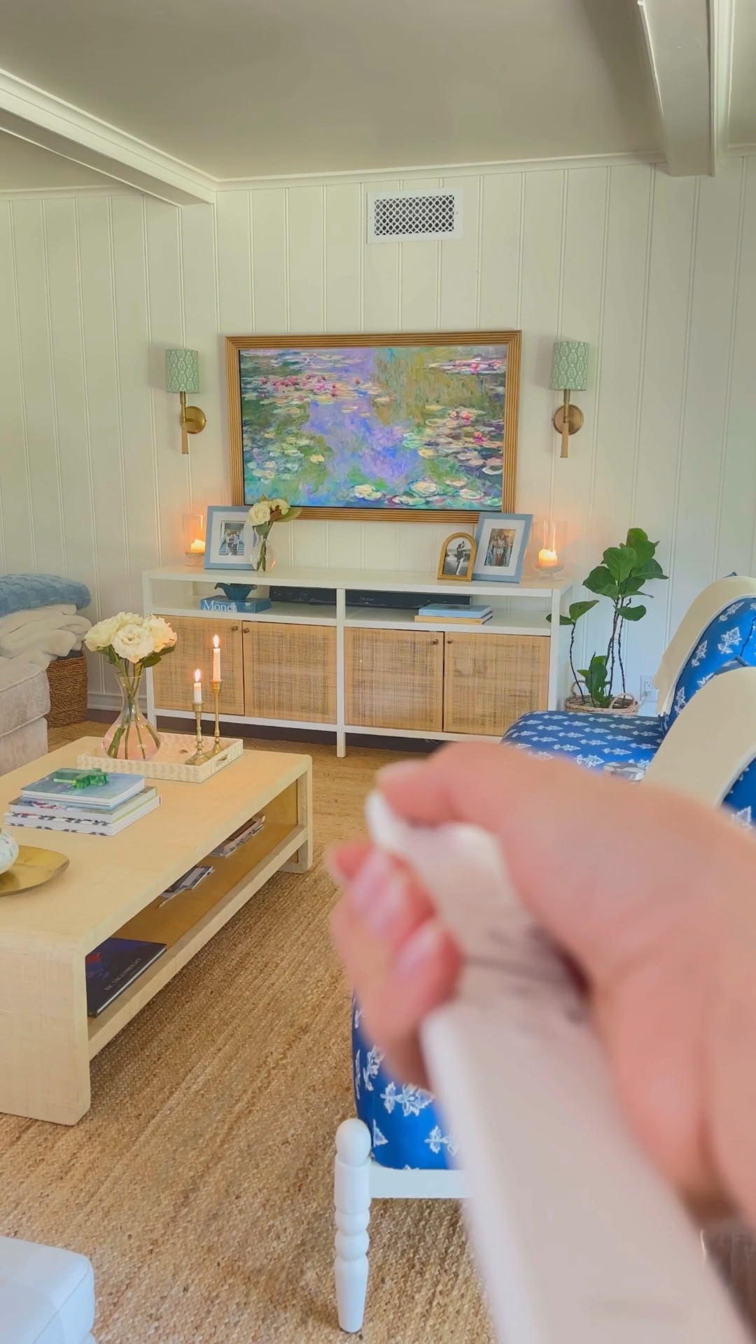 These days your tv can blend in seamlessly with your interior design💕 #DIY #frametv

#LTKHome