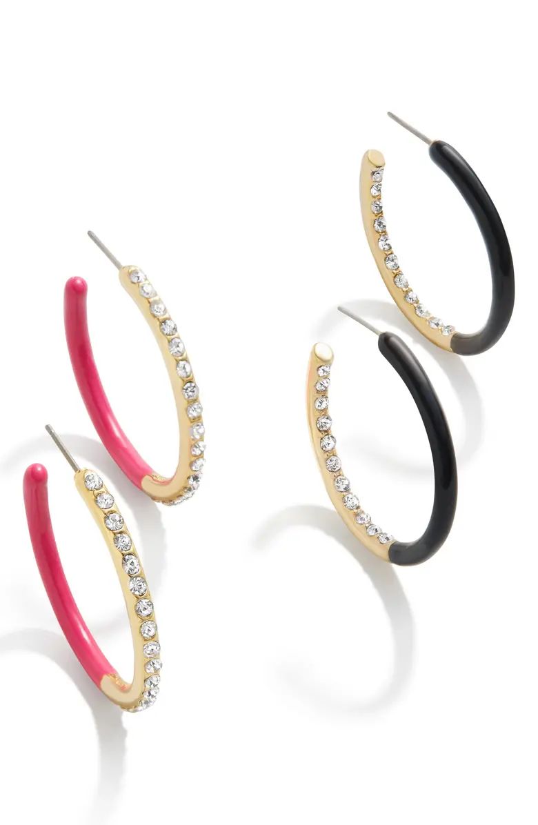 Andie Set of 2 Hoop Earrings | Nordstrom