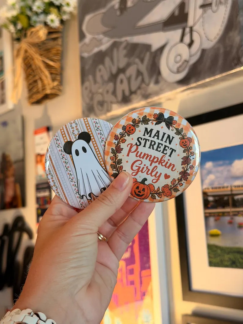 Disney Coquette Style Halloween Button | Etsy (Global)