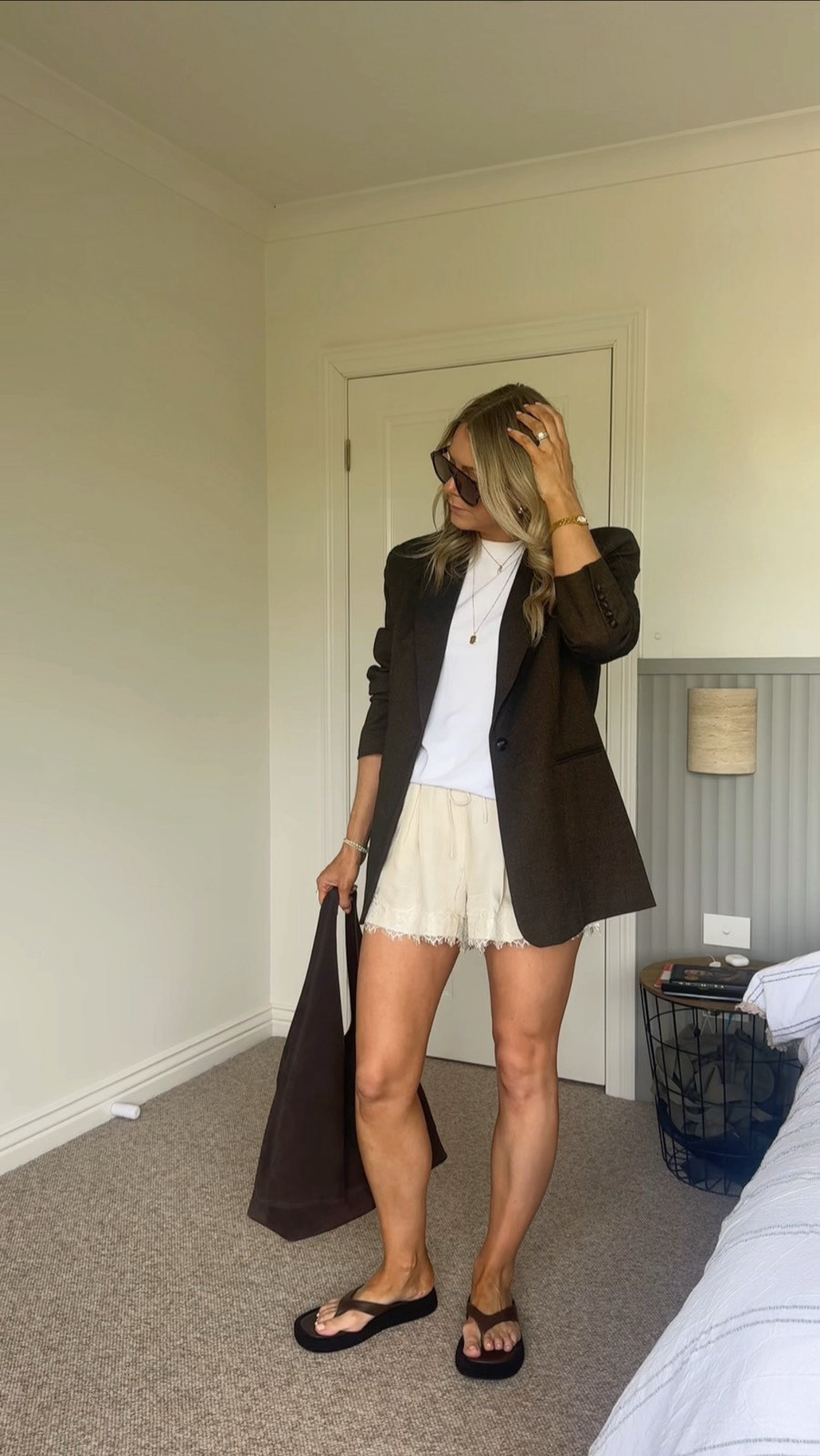 What to wear instead of activewear! I am *obsessed* with these shorts. I’m in a 12 in the shorts, 10 in the blazer and medium in the tee x

#LTKstyletip #LTKsummer #LTKaustralia