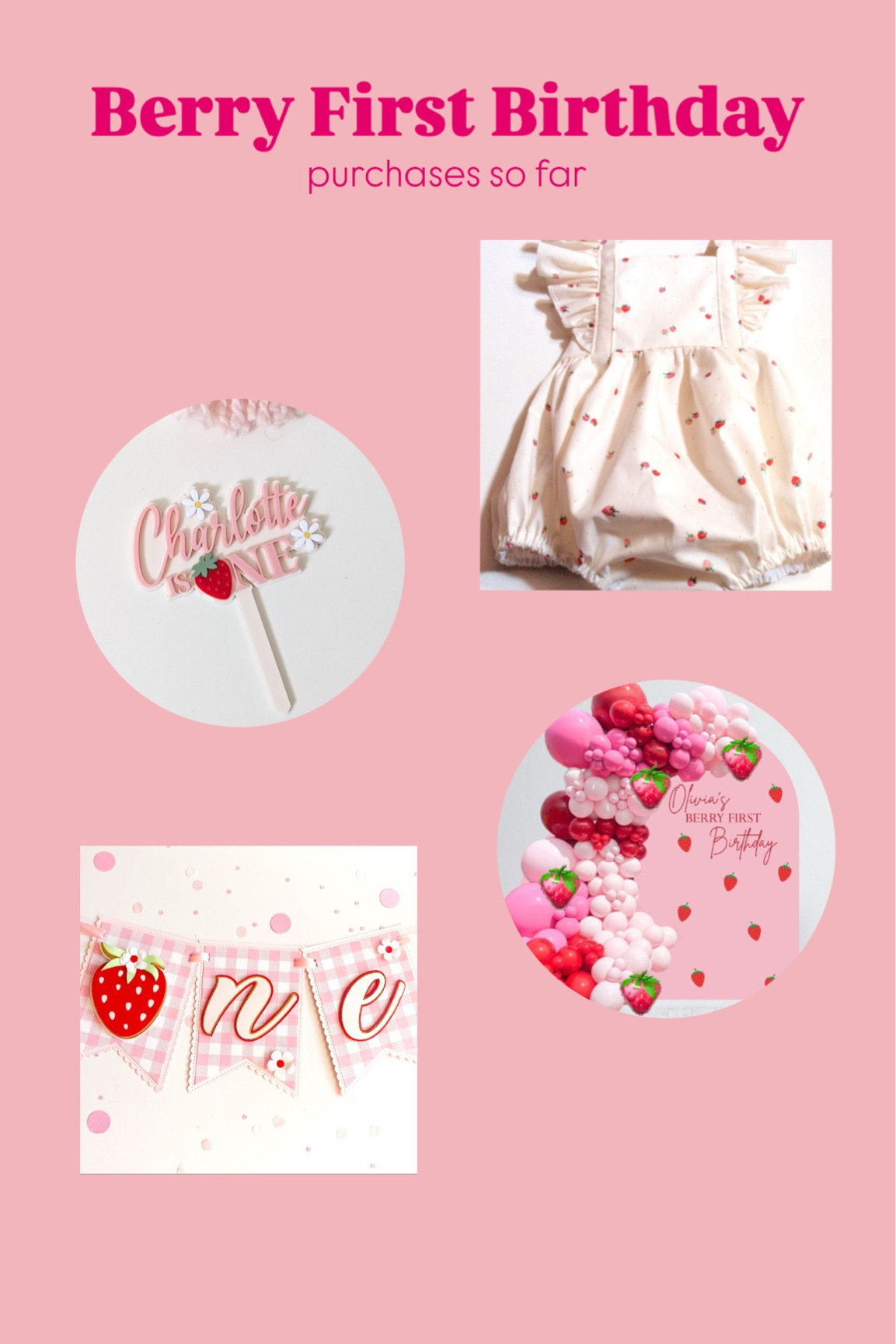 A month away 😭🍓 

#LTKParties #LTKHome #LTKBaby