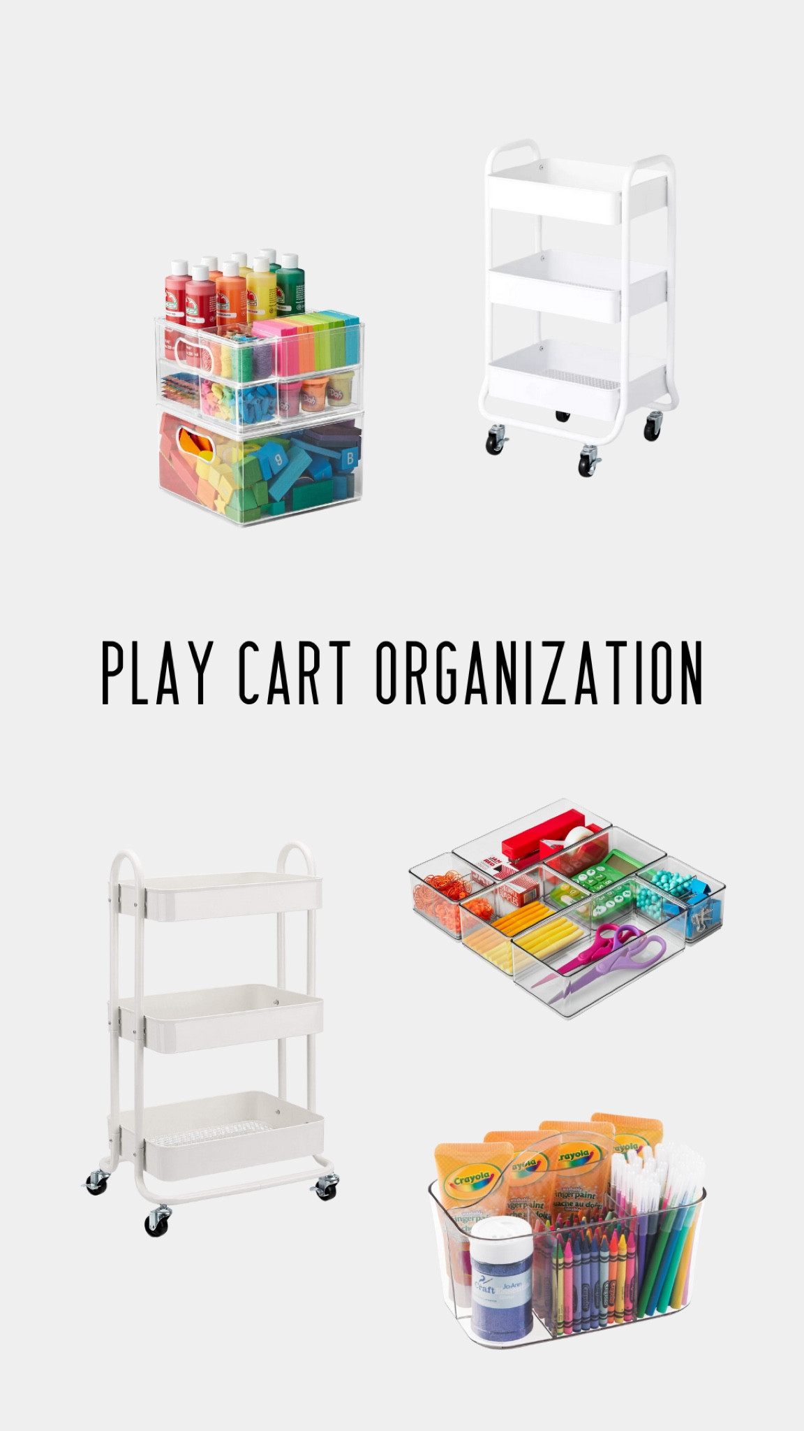 A cute & easy way to organize toys for your kids!