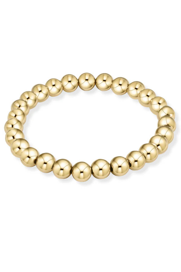 enewton Classic Gold 7mm Bead Bracelet | The Willow Tree