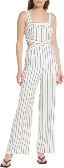 Sleeveless Cutout Jumpsuit | Nordstrom