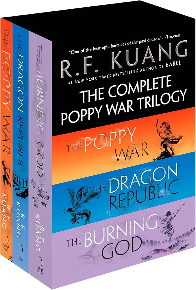 The Complete Poppy War Trilogy Boxed Set: The Poppy War / The Dragon Republic / The Burning God | Amazon (US)