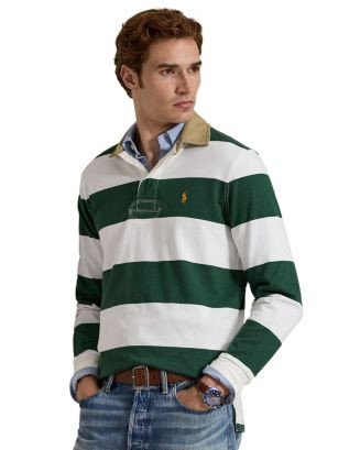 Classic Fit Khaki Collar Rugby Shirt | Bloomingdale's (US)