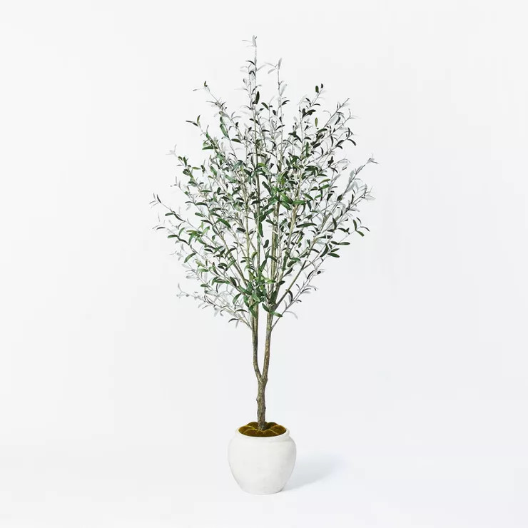 93" Artificial Olive Tree - Threshold™ designed with Studio McGee | Target