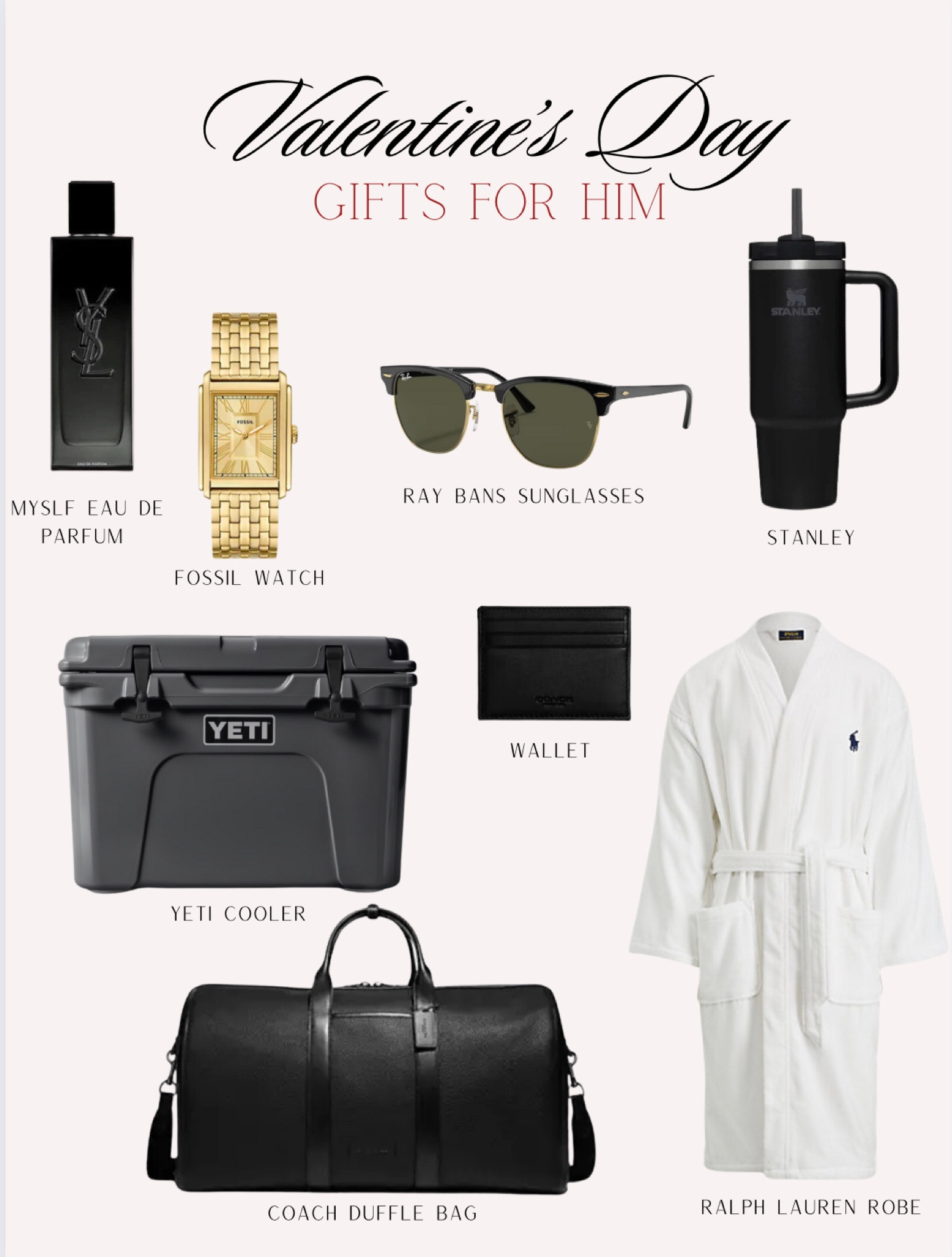 Valentines Gifts for Him 

#LTKGiftGuide #LTKmens #LTKMostLoved