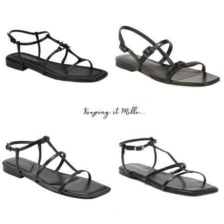 My favorite black flat ankle strap and slingback gladiator-ish sandals.

#LTKstyletip #LTKSeasonal #LTKshoecrush