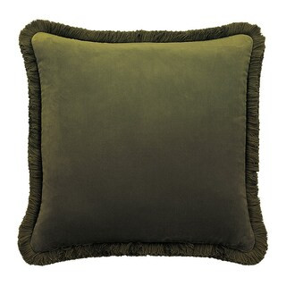 Fringed Signature Velvet Pillow | Ballard Designs, Inc.