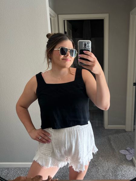 It’s hot and we’re headed to a parade so I needed a cool summer casual mom outfit. 

I’ve got on my free people flowy shorts in size medium. My linen top is part of a two piece set from Amazon! 

MIDSIZE, size 12, mom outfit, casual outfit, summer outfit 

#LTKmidsize #LTKcurves #LTKunder50