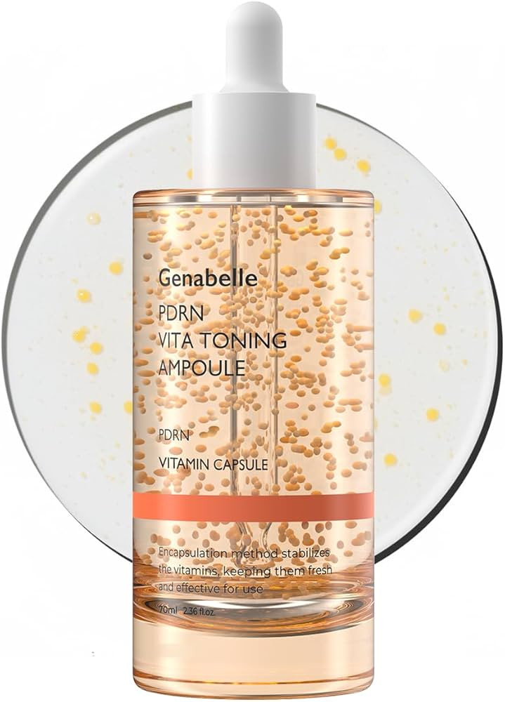 PDRN Vita Toning Ampoule JUMBO SIZE - Lightweight Glass Skin & Toning Ampoule with Vitamin B, C, ... | Amazon (US)