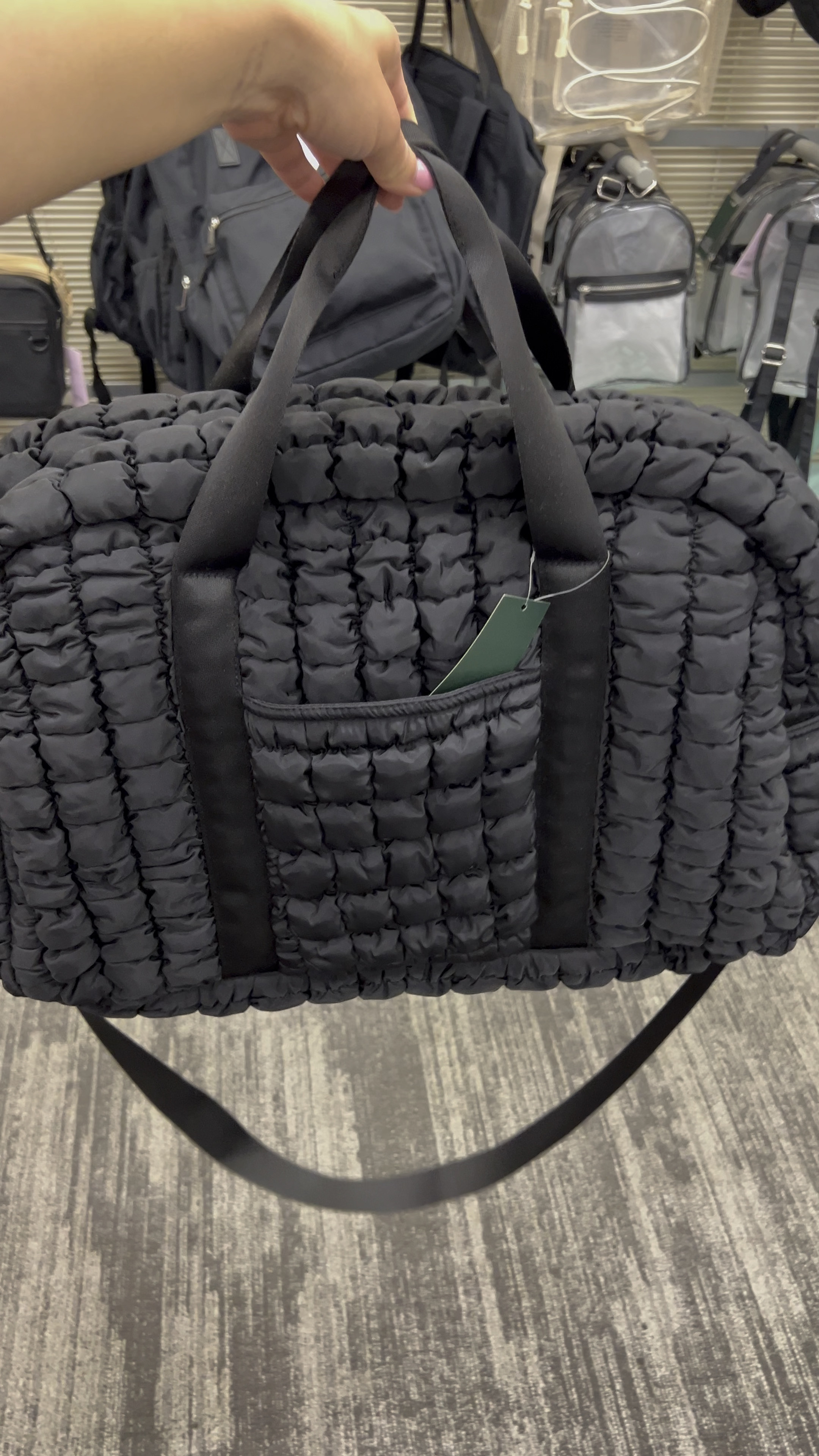Puffer duffle bag from Target! 🖤

#LTKGiftGuide #LTKxTarget #LTKActive