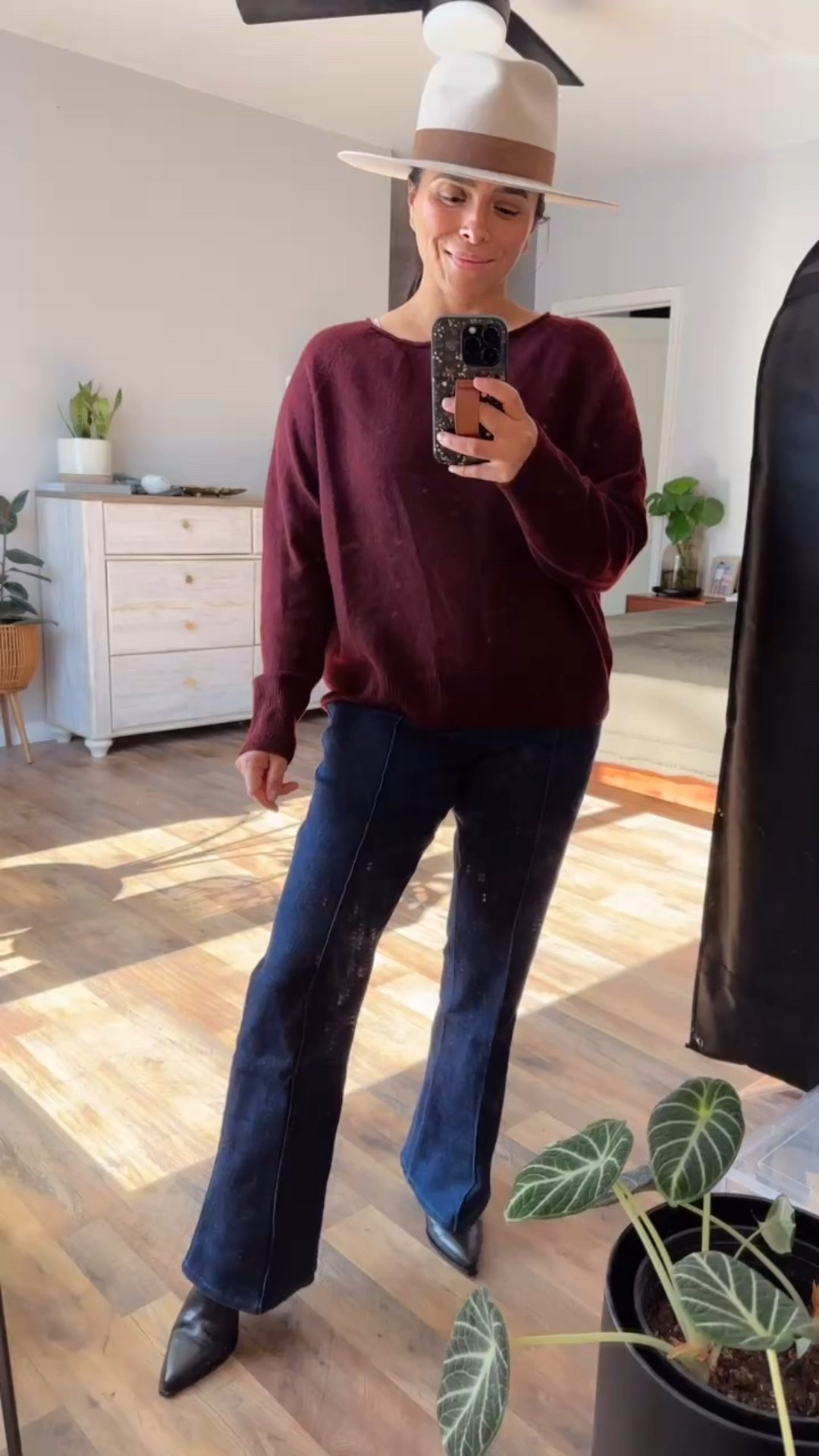 Holiday party outfit 
Black booties
Amazon 
Spanx jeans 
Quince sweater
Cashmere sweater 
Affordable style 

#LTKMidsize #LTKOver40 #LTKPetite