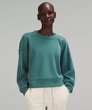 Softstreme Perfectly Oversized Cropped Crew | Lululemon (US)