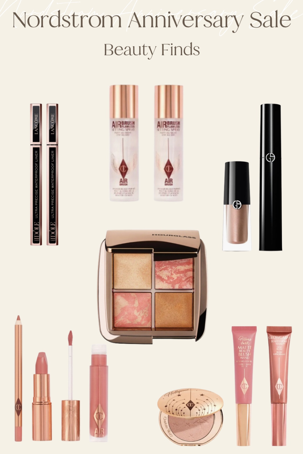 Nordstrom Anniversary Sale beauty finds! Makeup favorites from Charlotte Tilbury, Hourglass, Lancôme and Armani Beauty!

#LTKSaleAlert #LTKxNSale #LTKFindsUnder100