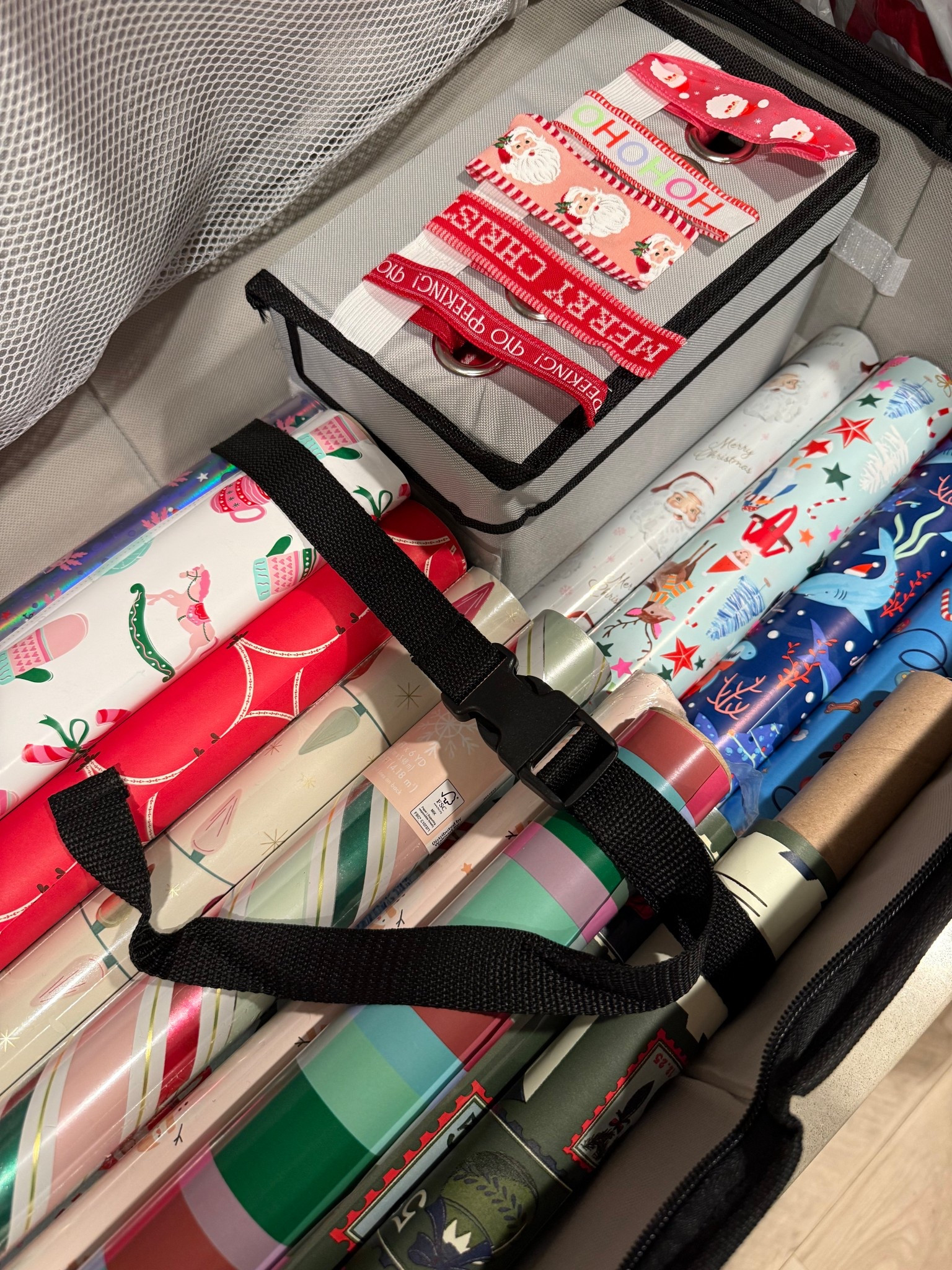 Wrapping paper storage 

#LTKSeasonal #LTKFindsUnder50 #LTKHome