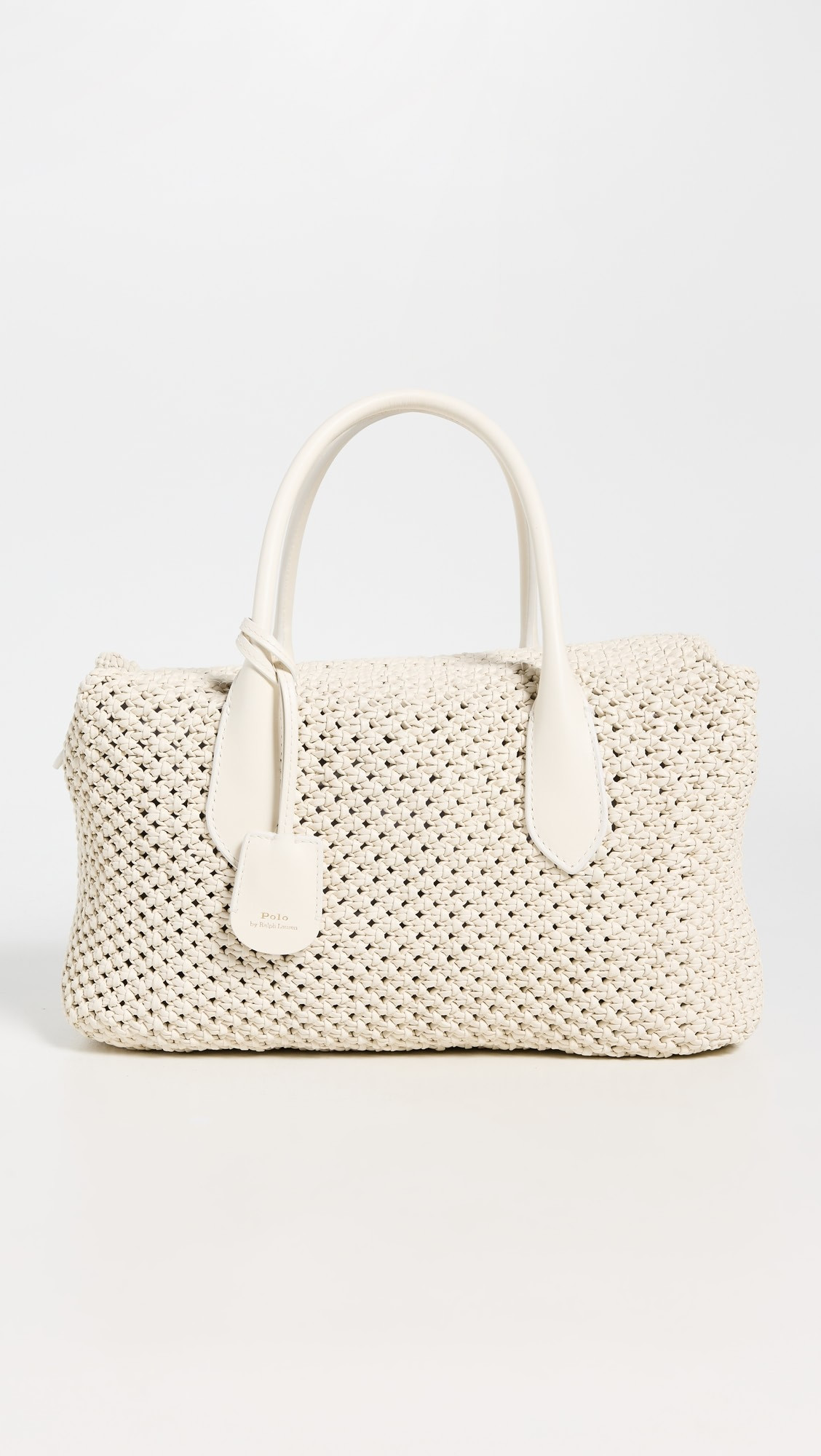 Woven Leather Bellport Medium Satchel | Shopbop