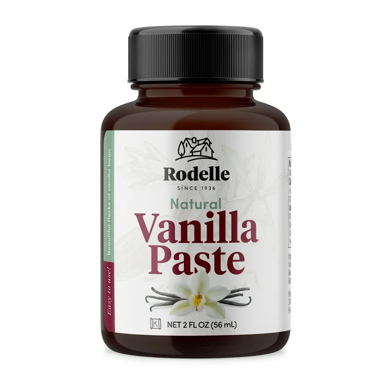 Rodelle All Natural Vanilla Paste, 2 fl oz, Baking Extract | Walmart (US)