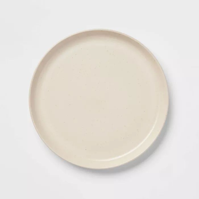 10.6" Stoneware Tilley Dinner Plate White - Project 62™ | Target