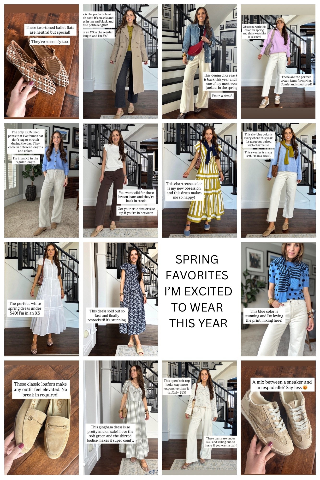 A few favorites I’m excited to wear this spring!