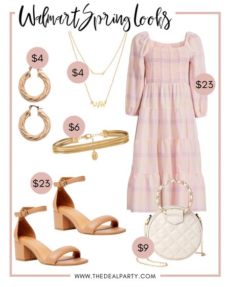 Walmart Spring Look | Vacation Outfit | Resort Wear | Valentines Day | Pink Dress | Dress | Walmart Fashion

#LTKSeasonal #LTKunder100 #LTKunder50
