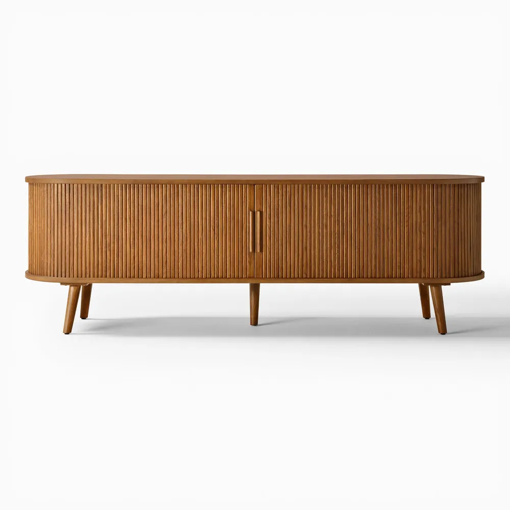 Best SellerValo 70" MCM Solid Wood Media Console | Hernest