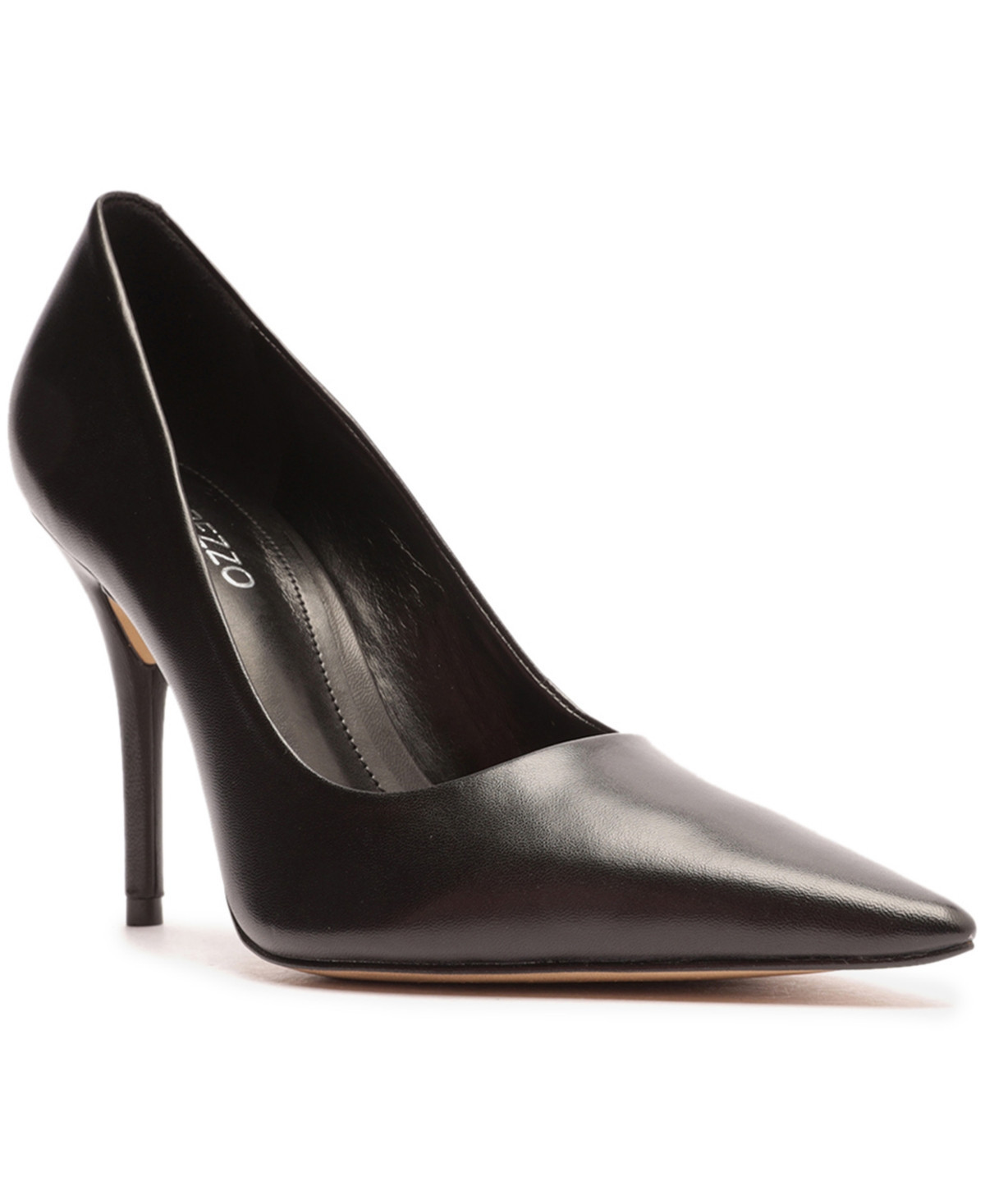 Arezzo Women's Emily High Stiletto Pumps - Black Leather | Macy's