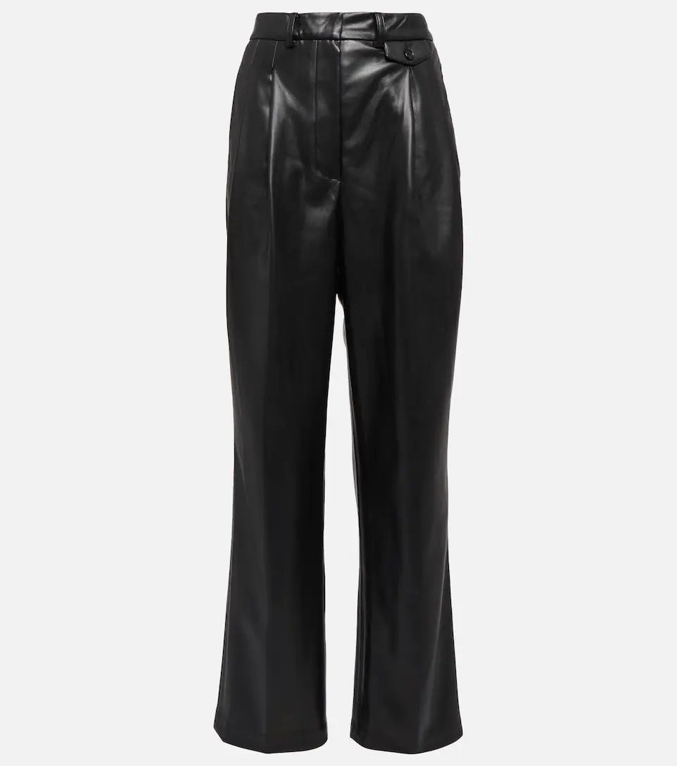 Pernille straight faux leather pants | Mytheresa (US/CA)