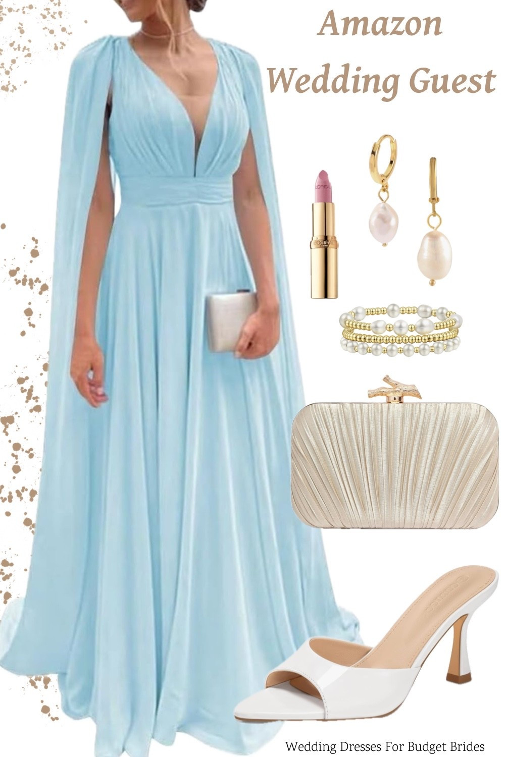 Blue long evening gown and accessories on Amazon.

Special occasion dress, wedding guest dress, formal dress, blue full length dress, bridesmaid dress, bridal party dress, Amazon dress.

#LTKWedding #LTKSeasonal