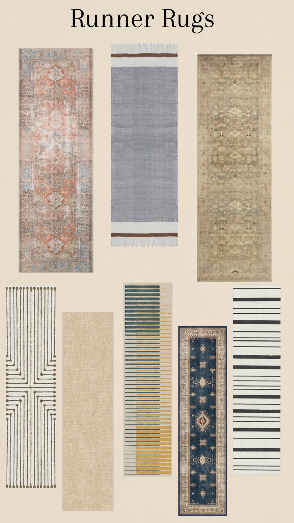 Runner rug, kitchen, hallway, washable, ruggable 

#LTKsalealert #LTKstyletip #LTKhome